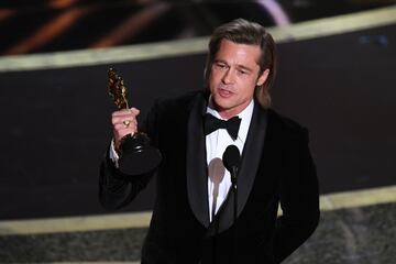 Brad Pitt por 'Érase una vez...en Hollywood'.