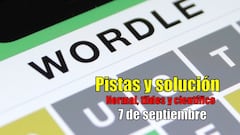 Wordle en español, científico y tildes para el reto de hoy 7 de septiembre: pistas y solución
