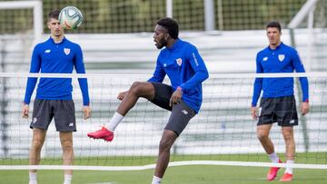 Sancet, Williams y Capa, en Lezama.