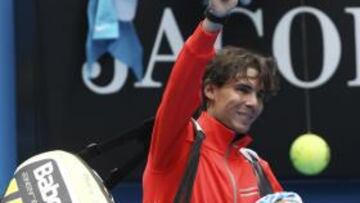 <b>EN TERRITORIO COMANCHE. </b>Nadal no tendrá muchos apoyos hoy entre los 15.000 espectadores.