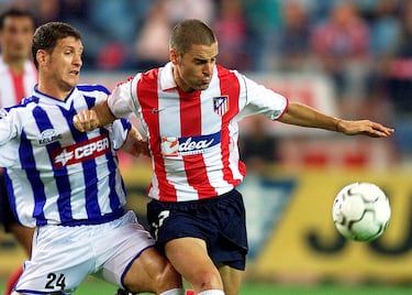 El tercer fichaje de la lista procedente del Mallorca. El canterano del Barcelona había perdido cabida en el conjunto bermellón y acompañó a Luis Aragonés con el claro objetivo de devolver al Atlético a Primera. Cumplido el reto, militó un año más de rojiblanco antes de salir primero al Murcia y posteriormente al Alavés.