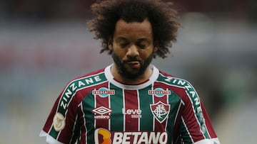 Conmebol have decided not to reduce the ban handed out to Fluminense’s Marcelo for his tackle on Luciano Sánchez.