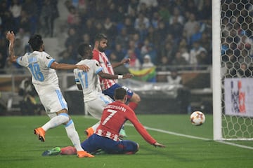  0-2. Antoine Griezmann marcó el segundo gol.