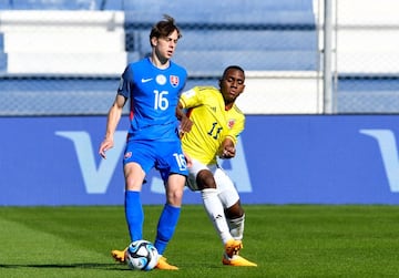 Imágenes del partido entre Colombia y Eslovaquia por los octavos de final del Mundial Sub 20 en el estadio San Juan del Bicentenario.