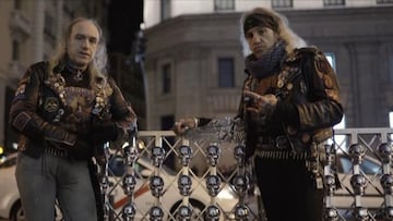 Los hermanos Alcázar en Gran Vía.