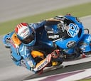 Rins logra la primera pole del año por delante de Márquez