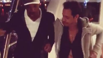 Will Smith cumplió uno de sus deseos al tener una clase de salsa junto a Marc Anthony.