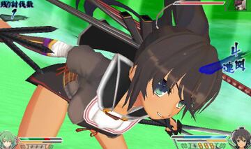 Captura de pantalla - Senran Kagura 2: Deep Crimson (3DS)