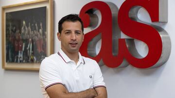 El entrenador español, Ángel López.