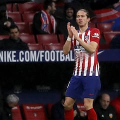 Filipe Luis: "Yo me quiero quedar. Ahora depende del club..."
