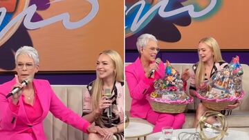Así fue la aparición de Jamie Lee Curtis y Lindsay Lohan en el programa HOY