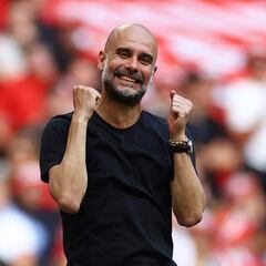 La fortuna de Pep Guardiola, técnico del Manchester City en la final de Champions League
