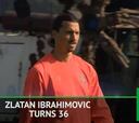 Zlatan Ibrahimovic turns 36