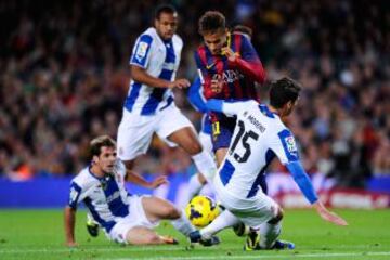 Barcelona-Espanyol. Neymar.