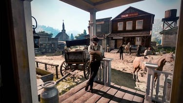 ¿Pertenece esta imagen a Red Dead Redemption 2?