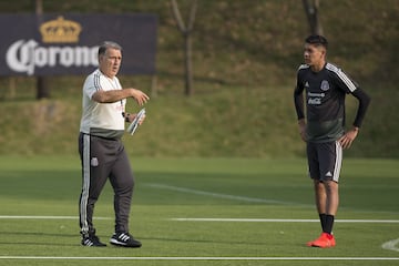 Gerardo Martino dirigió su primer entrenamiento con la Selección Mexicana, lo hizo en la concentración conformada por jugadores de la Liga MX en el CAR.