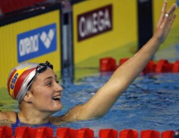 Oro en 400m estilos.