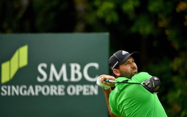 Cabrera, segundo en Abu Dhabi; Sergio mejora en Singapur