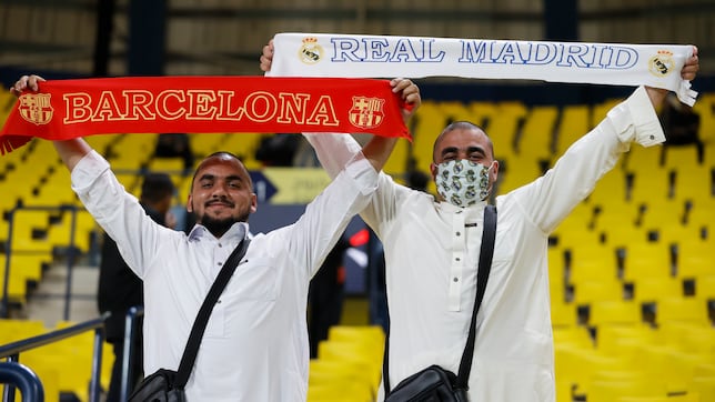 Why is the 2025 Spanish Super Cup being played in Saudi Arabia?