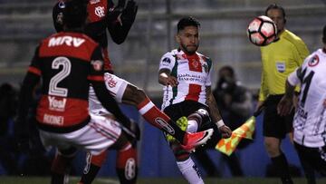 Flamengo golea a Palestino y sentencia la llave en la ida