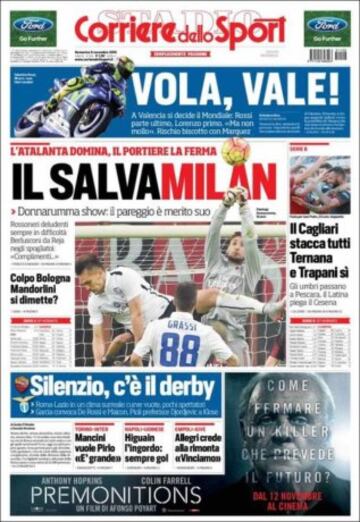 Portadas de la prensa mundial