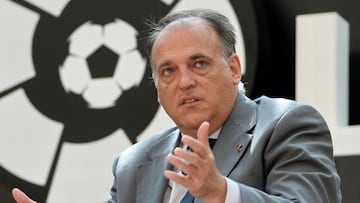 Tebas, sobre Villar: "Llevo diez años diciendo lo que pienso"