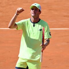 Paul toma tierra en Roma y le espera un gran Jarry