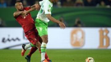 El chileno jug&oacute; un par de minutos en el nuevo triunfo de Bayern, esta vez por la Copa de Alemania.