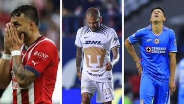 Por primera vez tres de los cuatro grandes en el sótano