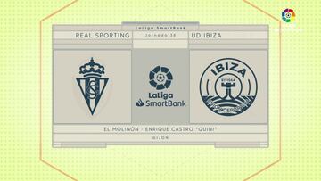 Resumen y gol del Sporting vs Ibiza de LaLiga SmartBank