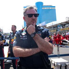 Christian Horner, insatisfecho con Checo Pérez tras su triunfo en Azerbaiyán