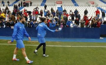 Butarque abre sus puertas a la afición pepinera