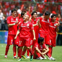 Los cuatro sobrevivientes del último Toluca campeón