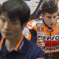 Márquez: "La moto tiene un nivel para luchar por el podio"
