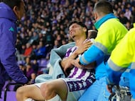 28/02/26 PARTIDO SEGUNDSA DIVISION JORNADA 28
VALLADOLID - HUESCA
LESION DEL HOMBRO DAVID TORRES