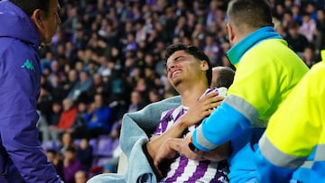 28/02/26 PARTIDO SEGUNDSA DIVISION JORNADA 28
VALLADOLID - HUESCA
LESION DEL HOMBRO DAVID TORRES