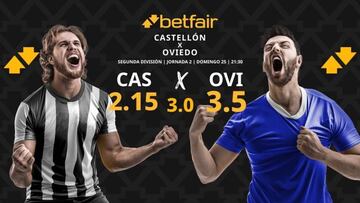 CD Castellón vs. Real Oviedo: horario, TV, pronósticos, estadísticas y clasificación