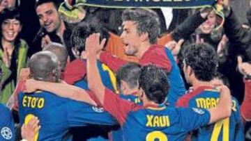 La plantilla del Barcelona está convencida de poder conseguir el triplete histórico.