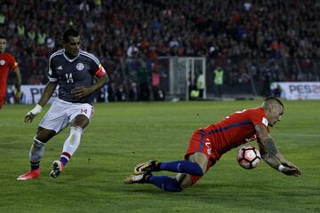 Chile - Paraguay, en imágenes