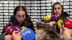 Cata Coll y Patri Guijarro explotan por el VAR