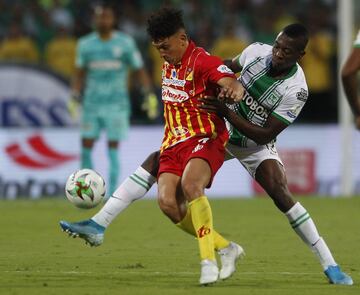 Atlético Nacional derrotó al Deportivo Pereira en la primera fecha de la Liga BetPlay I-2020. Los goles del triunfo verde fueron obra de Jarlan Barrera y Jefferson Duque. 