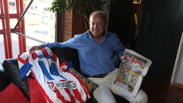 Carlos Simeone posa para AS desde Argentina.