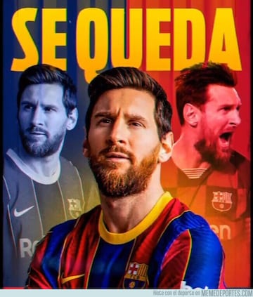 Los mejores memes de la decisión de Messi