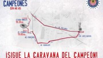 Chivas hará caravana para celebrar el campeonato.