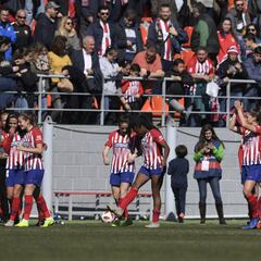 El doblete de Ludmila ante el Barcelona da el pase al Atlético