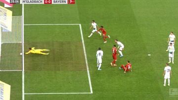 El incre¨ªble gol fantasma del Bayern en Borussia Park