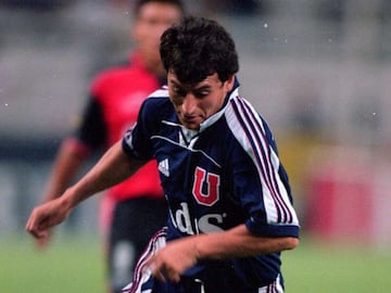 Pedro González anotó 4 goles, en 6 Superclásicos por Universidad de Chile.