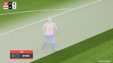 Archivo VAR: “Está mal escogido el ‘frame’ del gol anulado al Atlético”