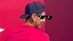 Tabilo imitó un truco histórico de Federer y amigo suyo de la ATP lo subió a redes: así reaccionó el chileno