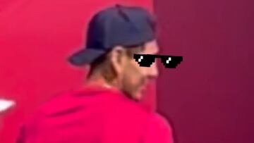 Tabilo imitó un truco histórico de Federer y amigo suyo de la ATP lo subió a redes: así reaccionó el chileno